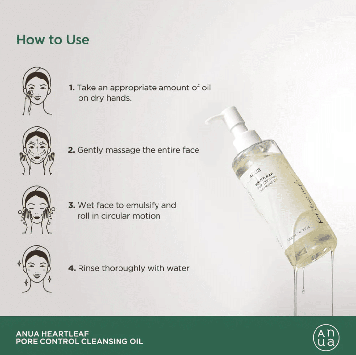 Heartleaf Pore Control Cleansing Oil