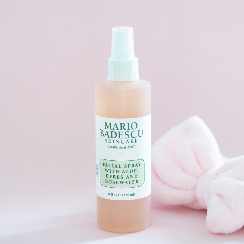Facial Spray with Aloe, Herbs and Rosewater