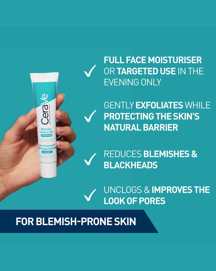 Blemish Control Gel with Hyaluronic Acid & Ceramides