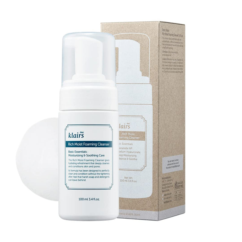 Rich Moist Foaming Cleanser