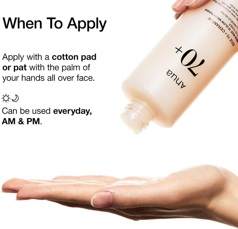 Rice 70 Glow Milky Toner