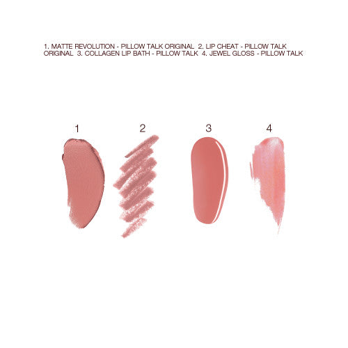 Pillow Talk Lip Secrets: Nude Pink Lip Kit