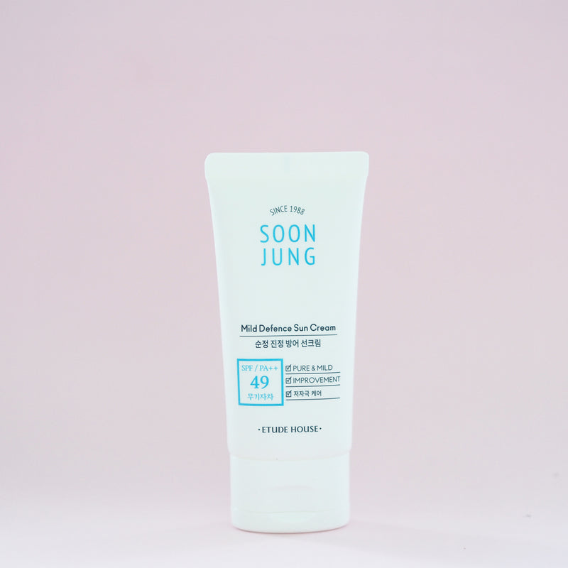 Soon Jung Mild Defence Sun Cream SPF49 PA++