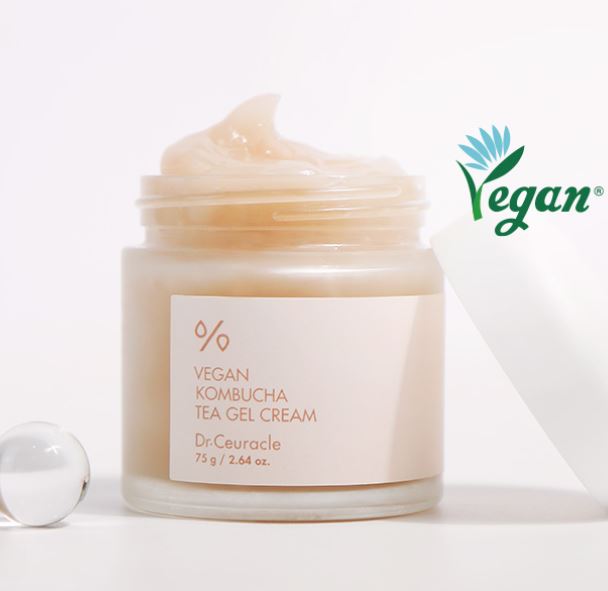 Vegan Kombucha Tea Gel Cream